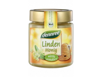 Miód lipowy Dennree 500g organiczny