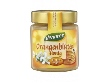 Dennree Miere de flori de portocal 500 g bio