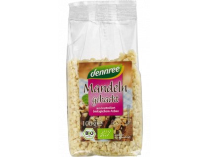 Dennree Mandle nasekané 100g bio