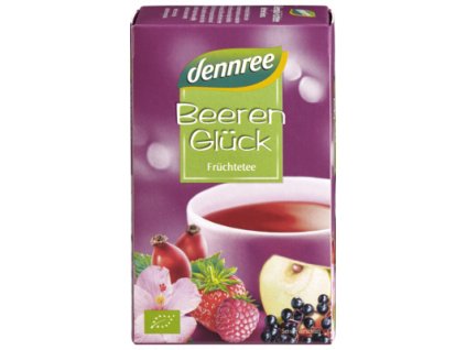Dennree Šťastný ovocný čaj 40g bio