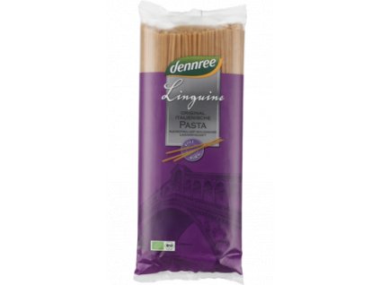 Dennree Linguine celozrnné z tvrdé pšenice 1kg bio