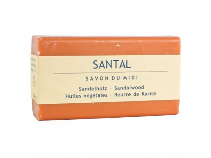 Savon du Midi Mýdlo s bambuckým máslem SANTALOVÉ DŘEVO 100G ECO