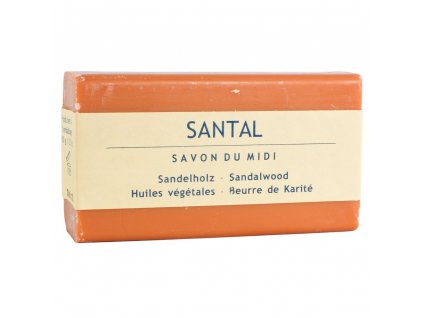 Savon du Midi Soap with Shea Butter SANTALWOOD 100G ECO