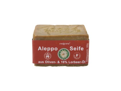 Aleppo Olivové mýdlo s 16% vavřínového oleje 180g eco
