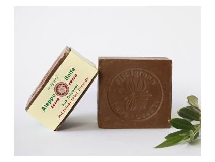 41832 aleppo mydlo terra rossa s cervenym jilem 200g eco