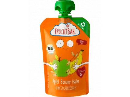 Fruchtbar Apfel-Banane-Haferpüree 100g Bio