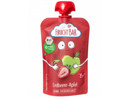 Fruchtbar Erdbeer-Apfel-Püree 100g Bio