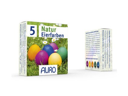 Auro Přírodní barvy na vajíčka 5ks eco