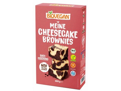 Biovegan Můj cheesecake brownies směs 480g bio