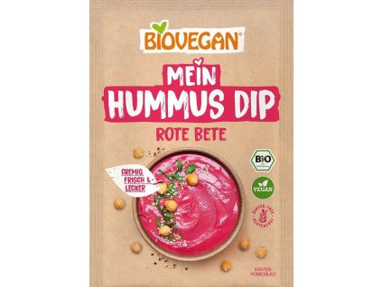 Biovegan Hummus dip červená řepa 55g bio