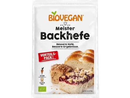Biovegan Drożdże suszone 3x 7 g organiczne