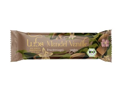 Lubs Mandel-Vanille-Riegel 40g Bio