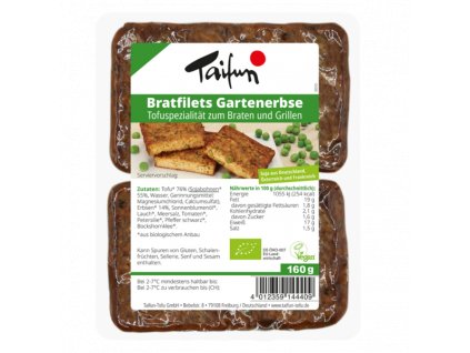 Taifun Tofufilets mit Erbsen 160g Bio