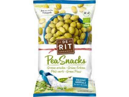 De Rit Pea snack tengeri só 70g bio