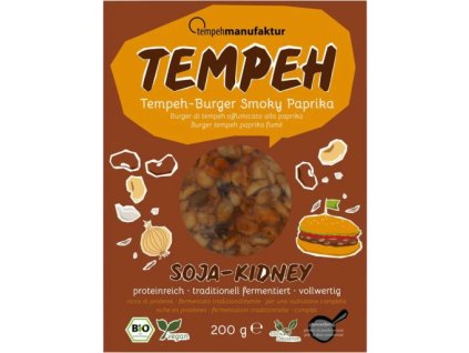 Tempehmanufaktur Tempeh burger kouřová paprika 200g bio