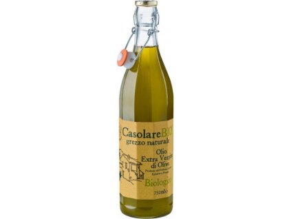 CasolareBio Extra panenský olivový olej přirozeně zakalený 750ml bio