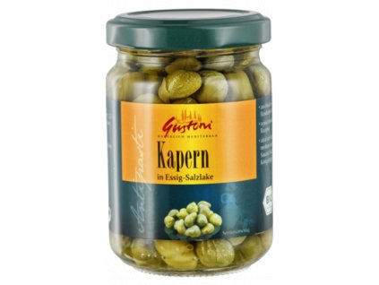 Gustoni Kapary v octovém nálevu 140g bio