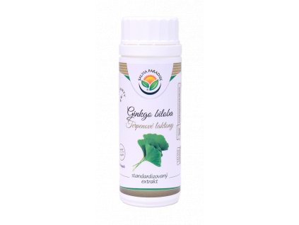Ginkgo biloba - standardized ginkgo extract capsules 60 pcs