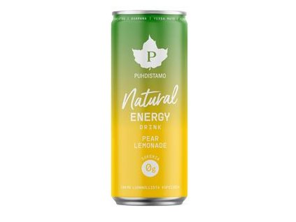 1 natural energy pear 330 ml