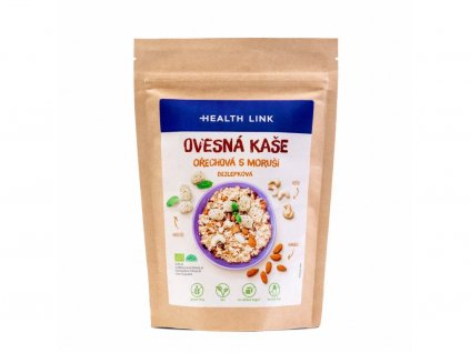 Kaša ovsená orechová s morušou 300g BIO HEALTH LINK