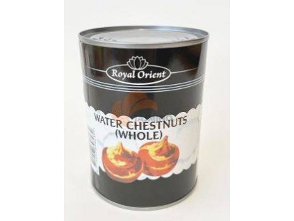 ROYAL ORIENT Vodní kaštany celé 567g