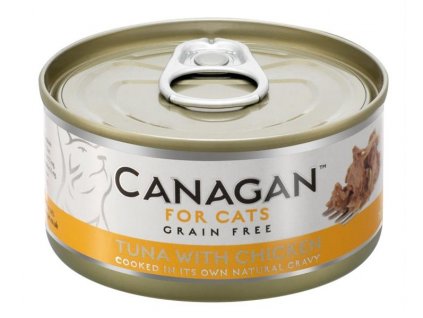 Canagan Cat konz. - Tuňák a kuře 75 g