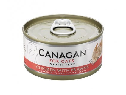 Canagan Cat konz. - Kuře a Krevety 75 g