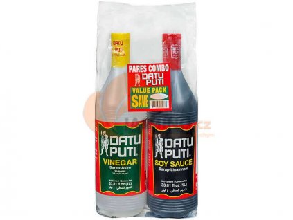 DATU PUTI Csomag szójaszósz + ecet 2x1l