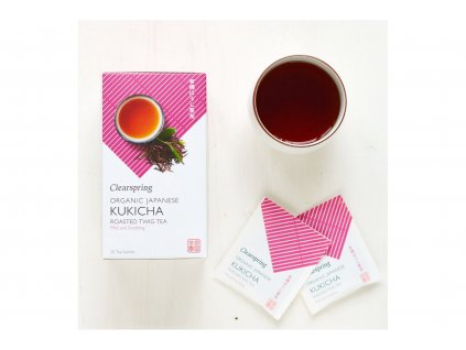 Kukicha Tee BIO portioniert - Clearspring 20x1,8g