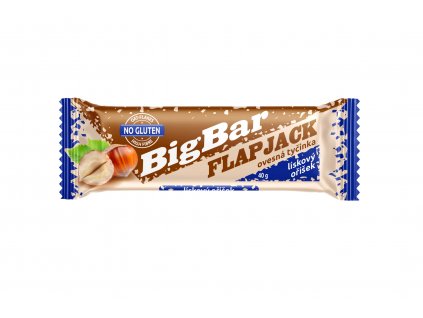 Flapjack glutenfreier Haferriegel - Haselnuss - Big Bar 40g