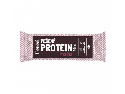 Tyčinka Pečený protein malina 45 g CEREA