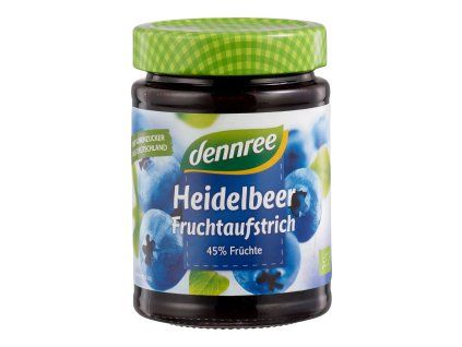 Blueberry jam 340 g BIO DENNREE