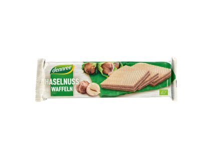 Oblátky s lieskovoorieškovým krémom 125 g BIO DENNREE