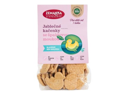 Kačenky jablečné se špaldovou moukou 100 g BIO ZEMANKA