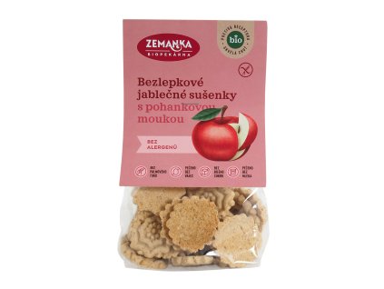 Buchweizen-Apfel-Kekse glutenfrei 100 g BIO ZEMANKA