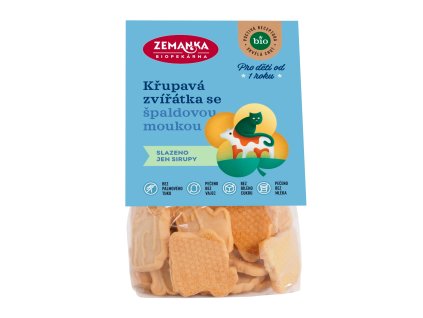 Zvieratká špaldové 100 g BIO ZEMANKA