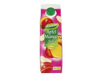 Apfel-Mango-Saft 1 l BIO DENNREE