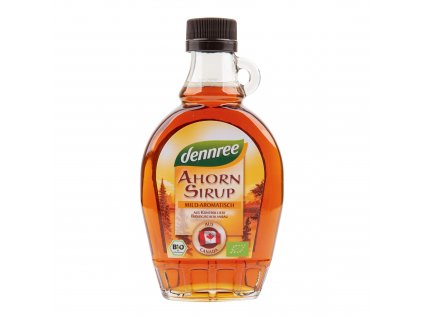 Sirup javorový Grade A světlý 250 ml BIO DENNREE