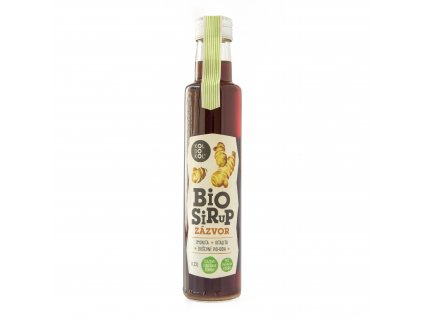 Sirup zázvor bez přidaného cukru 250 ml BIO KOLDOKOL