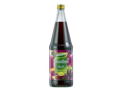 Red grape juice bottle 1 l BIO DENNREE