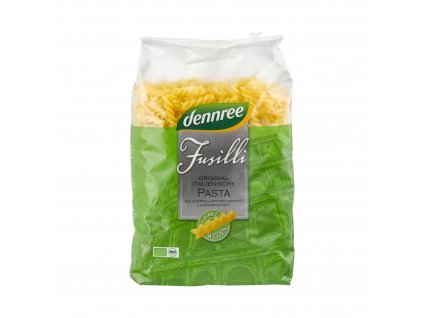 Těstoviny fusilli 1000 g BIO DENNREE