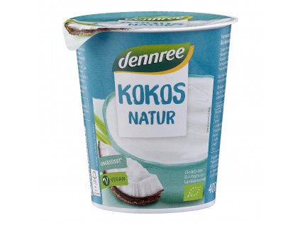 Dezert kokosový natur 400 g BIO DENNREE