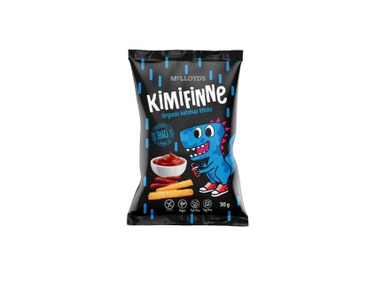 Chips Kimifinne sticks cu ketchup 30 g BIO MCLLOYD'S