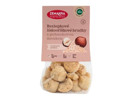 Buckwheat lumps with hazelnuts gluten-free 100 g BIO ZEMANKA