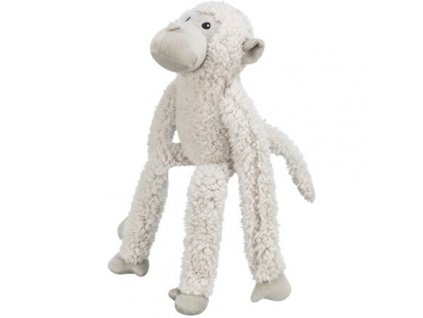 Maimuta Be Eco, jucarie de plus cu sunet, 40 cm