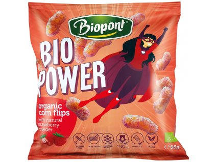 Erdbeer-Cornflakes 55 g BIO BIOPONT
