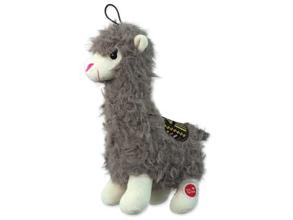 Hračka Dog Fantasy Stuffed Toy lama pískací mix farieb 26cm
