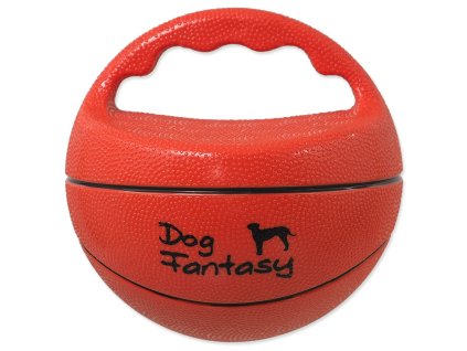 Dog Fantasy Ball toy with a squeaking handle 15cm