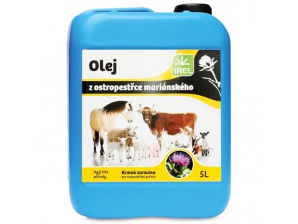Irel ostropestřec olej 5l