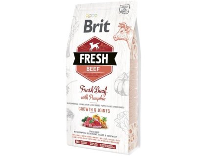 Brit Fresh Puppy Carne de vită mare cu dovleac 2,5 kg